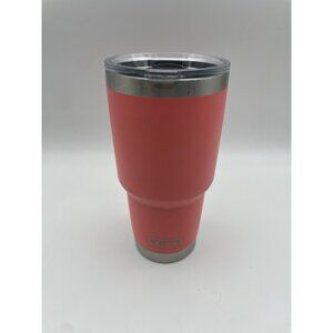 YETI 30oz Rambler Tumbler Pink with Magslider Lid Stainless Steel Double Wall